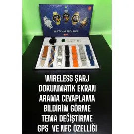 Yeni Nesil Akıllı Saat 2024 Model Uyku Ve Sağlık Takibi Bluetooth Bağlantılı