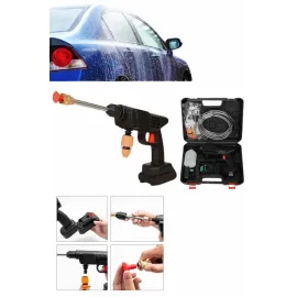 Bahçe Sulama Tabancası Makinesi Yüksek Basınçlı Akülü Yıkama Makinesi