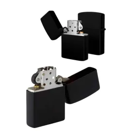 Erkeklere Özel Hediyelik Eşya Zippo Metalik Benzinli Çakmak Doldurulabilir