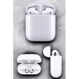 Yeni Nesil Pro Bluetooth Kulaklık Uzun Pil Ömrü Beyaz