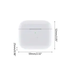 3.nesil İos Android Uyumlu Bluetooth 5.0 Beyaz Çağrı Cevaplama