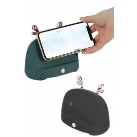 Bluetooth Hoparlör Uzun Pil Ömrü Yüksek Ses Kaliteli Kablosuz Telefon Tutma