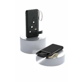 Hızlı Şarj Özellikli 20.000 Mah Dijital Göstergeli USB Girişli Android ve İOS Uyumlu Powerbank