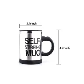 Sıcak Tutan Termos Bardak Kendi Kendini Karıştıran Mikser Kupa