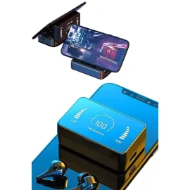 TWS Bluetooth Kulaklık Aynalı Kulaklık Dijital Göstergeli Dokunmatik Kontrol