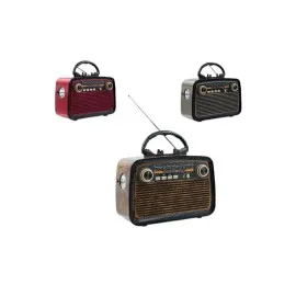 Eskitme Nostalji Tasarımlı Bluetoothlu Nostalji Radyo Ahşap Nostaljik Görünümlü