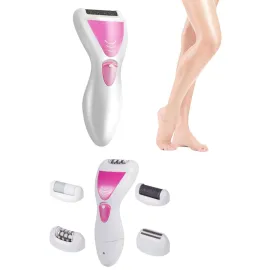 4 Başlıklı Lazer Öncesi Kısaltma Epilasyon Aleti Epilatör Çok Amaçlı