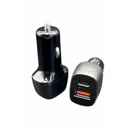 Type-C Girişli Araba Çakmaklık Şarj Cihazı 38W Oto Çakmaklık