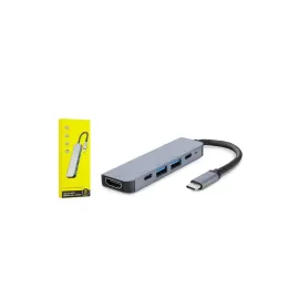 Macbook Pro/air Uyumlu USB Type-C 8 In 1 Hub Dönüştürücü Çevirici Çoklayıcı USB Hdmı Micro Sd 8 Girişli