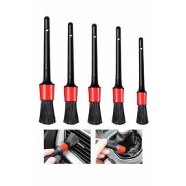 5 Parça Araç İçi Temizlik Fırçası Araç İçi-Dışı Temizleme Fırça Seti