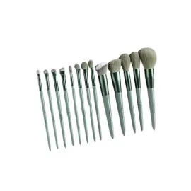 13 Parça Taşınabilir Kılıflı Profesyonel Makyaj Fırça Seti Pudra Allık Fondöten Fırçası