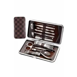 Tırnak Bakımı Tırnak Makası Profesyonel 12 Parça El Ayak Manikür Pedikür Seti