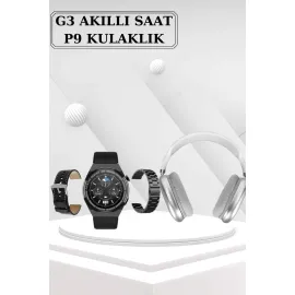 Yeni Nesil Sesli Görüşme Akıllı Saat Ve Powerbank Çoklu Şarj Girişli Bluetooth Kulaklık Nabız Ölçer