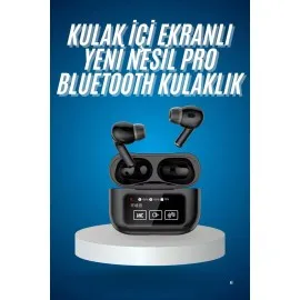 Kablosuz Bluetooth Kulaklık Pro Yeni Nesil Dokunmatik Kontrol