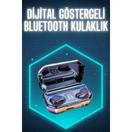 Bluetooth Kulaklık Android ve İOS Uyumlu ANC Özellikli Dijital Şarj Göstergeli