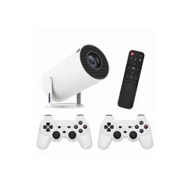 Ayaklı Oyun Projeksiyonu Çift Kollu Taşınabilir Sinema Projektörü