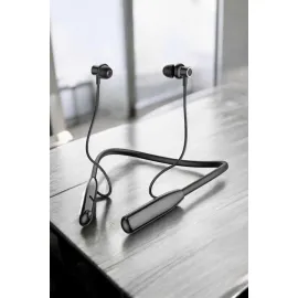 Boyun Bantlı Bluetooth Kulaklık Yüksek Ses Kaliteli 100 Saat Kulaklık