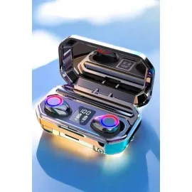 Kablosuz Bluetooth Kulaklık Dijital Göstergeli Uzun Pil Ömrü