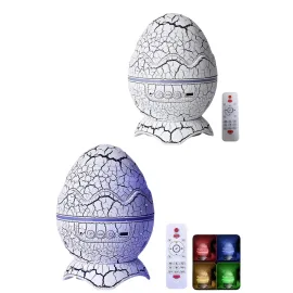 Bluetooth Hoparlör Dinozor Yumurtası Gece Masa Lambası Projektör