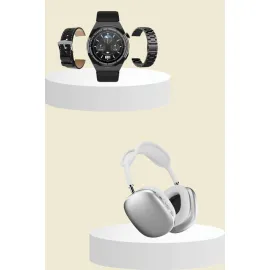 Yeni Nesil Sesli Görüşme Akıllı Saat Ve Powerbank Çoklu Şarj Girişli Bluetooth Kulaklık Nabız Ölçer