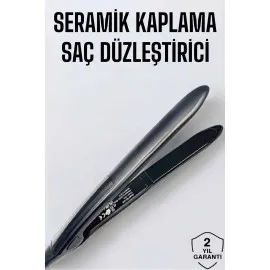 Saç Düzleştirici Led Ekranlı Isı Ayarlı Seramik Kaplama Profesyonel