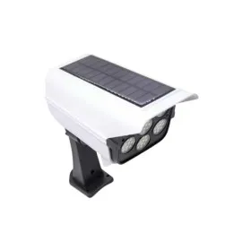 Solar Bahçe Aydınlatması Hareket Sensörlü Uzaktan Kumandalı Kamera Görünümlü