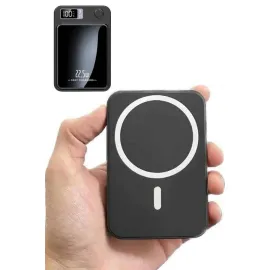 Magsafe Hızlı Şarj 10.000 Mah Wireless Şarj Powerbank Android ve İOS Uyumlu