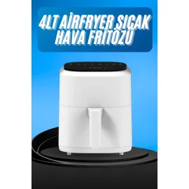 Hava Fritözü 4L Airfryer Pratik Uzun Ömürlü Yağsız Pişirme Taşınabilir