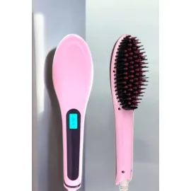 Fön Tarağı Saç Düzleştirici Sıkı Dişli Isı Ayarlı Elektriklenme Karşıtı