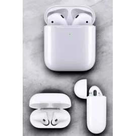 Yeni Nesil Pro Bluetooth Kulaklık Uzun Pil Ömrü Beyaz