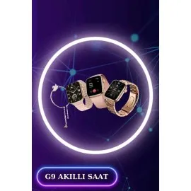 3 Kordonlu Dokunmatik Ekran Akıllı Saat Ve 2.nesil Kablosuz Bluetooth Kulaklık Anc/enc