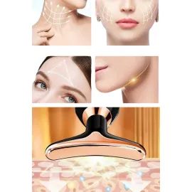 Gıdık Ve Sarkma Giderici Boyun Ve Yüz Güzellik Cihazı Pilli