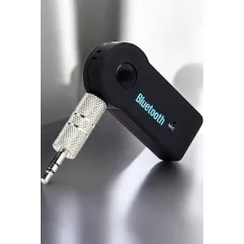 Tüm Araçlara Uyumlu Aux Car Bluetooth Kablosuz Araç Bağlantı Kiti