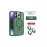 Joko Iphone 14 Pro Kılıf Flet Lens Magsafe Kapak - Koyu Yeşil