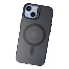 Joko Iphone 15 Kılıf Mateks Magsafe Kapak - Siyah