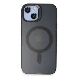 Joko Iphone 15 Kılıf Mateks Magsafe Kapak - Siyah
