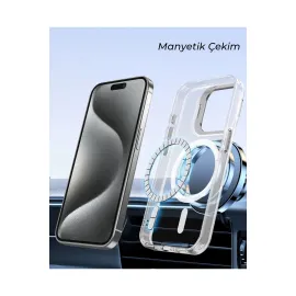 Joko Iphone 16 Pro Max Armor Magsafe Kapak - Rainbow