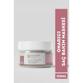 And You Repair Hair Care Mask  - Onarıcı Saç Bakım Maskesi 250 ml