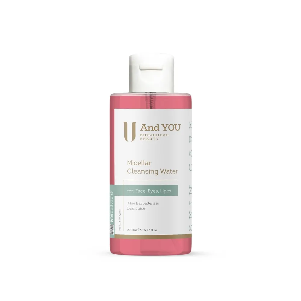 And You Micellar Cleansing Water - Micellar Temizleme Suyu 200 ml