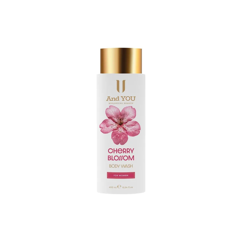 And You Body Wash (Cherry Blossom) Duş Jeli Kiraz Çiçeği 400 ml