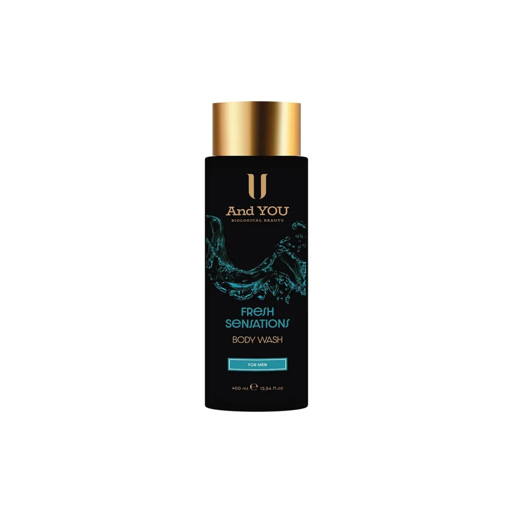 And You Body Wash (For Men) Duş Jeli Erkekler İçin 400 ml