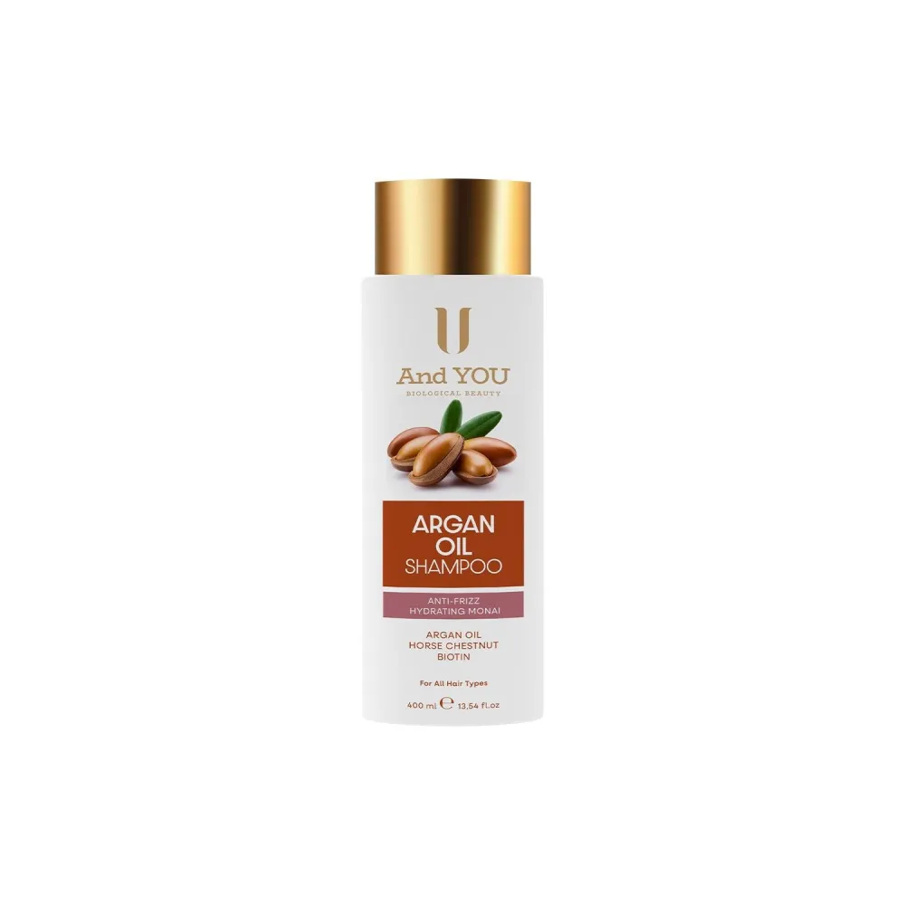 And You Argan Oİl Shampoo - Argan Yağlı Şampuan 400 ml
