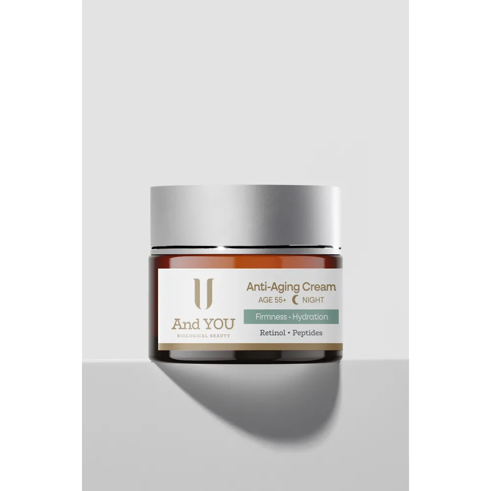 And You Anti - Aging Cream Night - Yaşlanma Karşıtı Krem Gece (55+ Yaş) 50 ml