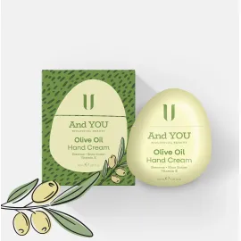 And You Olıve Oıl Hand Cream - Zeytinyağlı El Kremi 30 ml