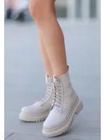 Utag Bej Cilt Bağcıklı Bot (Numara: 39)