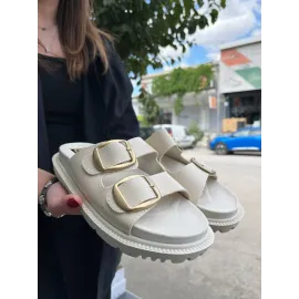 Kbtx-1 Kuback Bej Günlük Kadın Terlik (Numara: 38)