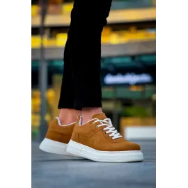 Kb-X20 Kuback Taba Süet  Günlük Erkek Ayakkabı (Numara: 40)