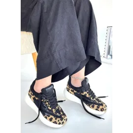 Kendy Leopar Nubuk Spor Ayakkabı (Numara: 37)