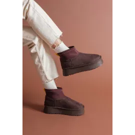 Cuen Kahverengi Süet Bot (Numara: 39)