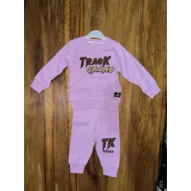 6-24 Aylık Tk Baskılı Takım Lila (Beden: 12-18)